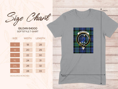 Physical Item Arbuthnot Clan Scottish Tartan Crest Unisex T-Shirt