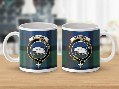 Physical Item Bethune Clan Scottish Tartan Mug