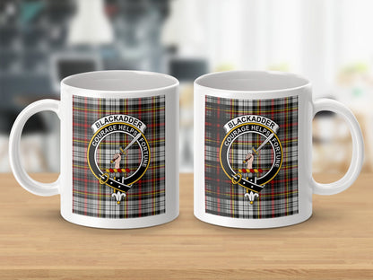 Physical Item Blackadder Clan Scottish Tartan Crest Mug