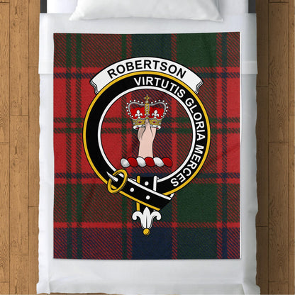 Physical Item Blankets #1 / 50" x 60" Personalized Scottish Clan Crest Tartan Blankets