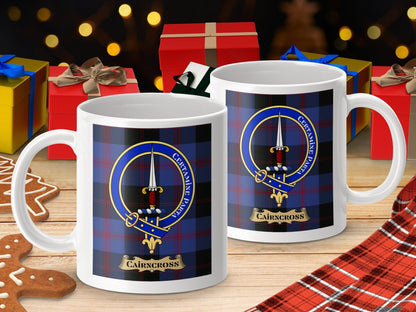 Physical Item Cairncross Clan Scottish Tartan Crest Mug