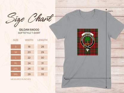 Physical Item Cairns Clan Scottish Tartan Crest Unisex T-Shirt