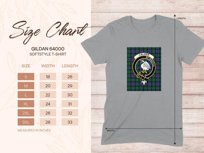 Physical Item Calder Clan Scottish Tartan Crest Unisex T-Shirt