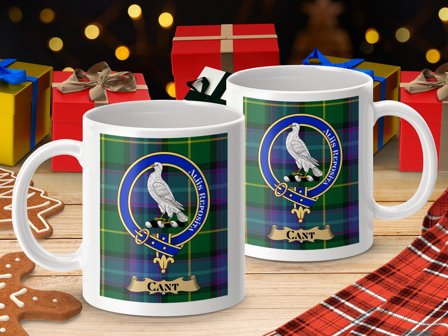 Physical Item Cant Clan Scottish Tartan Crest mug