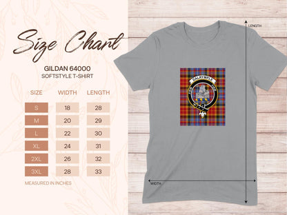 Physical Item Dalrymple Clan Scottish Tartan Crest Unisex T-Shirt