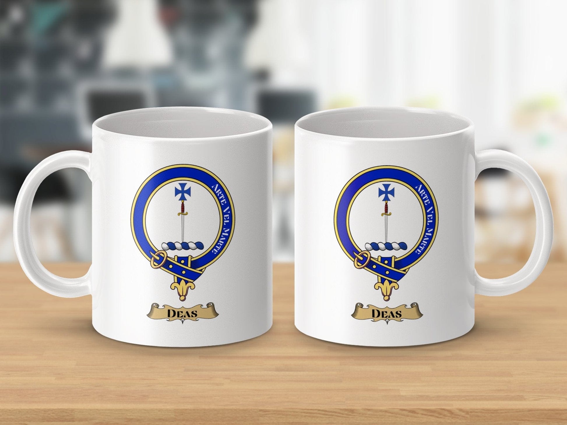 Physical Item Deas Clan Scottish Tartan Crest mug