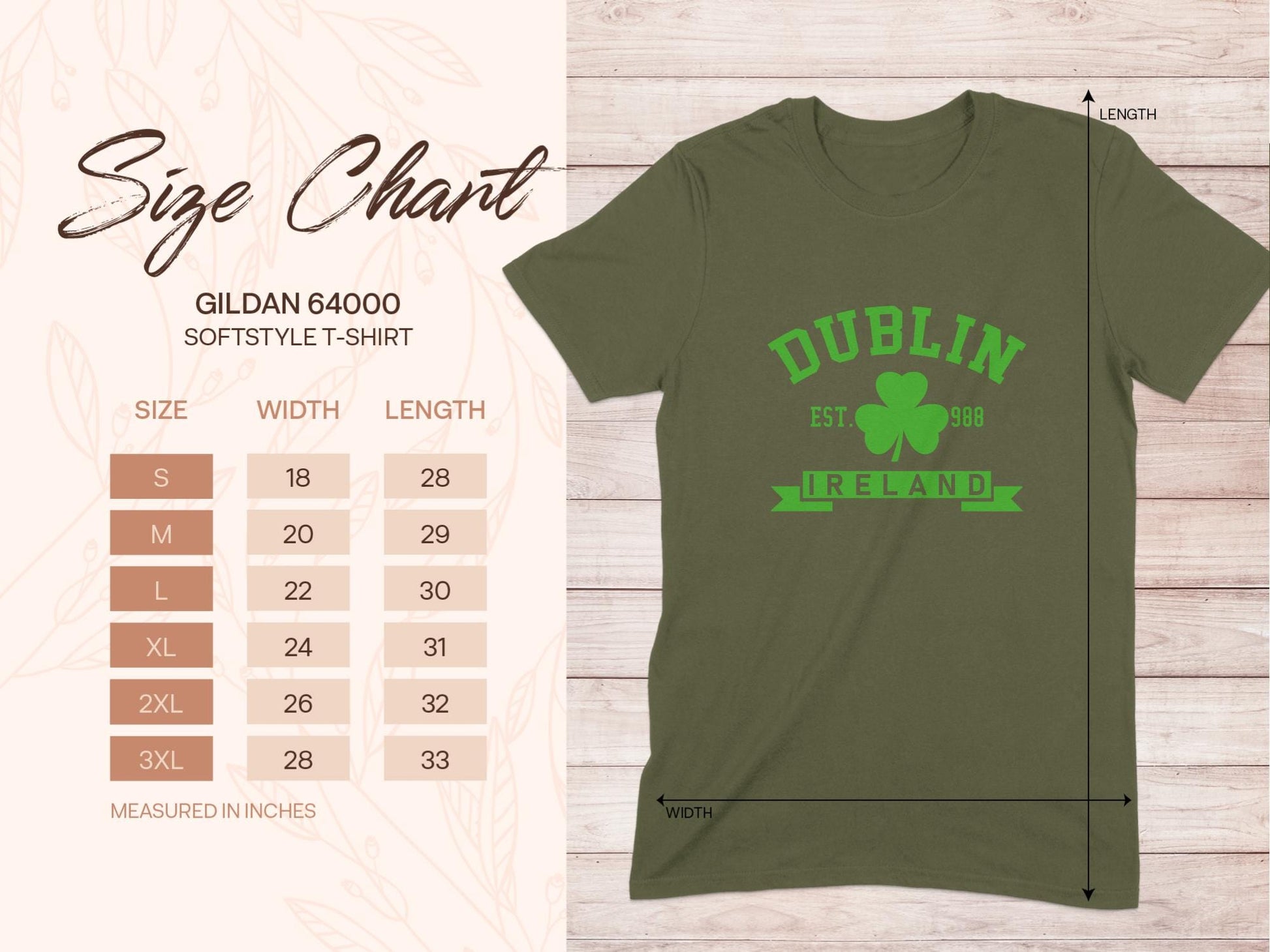 Physical Item Dublin Ireland Est. 988 Unisex Irish t-shirt sweatshirt