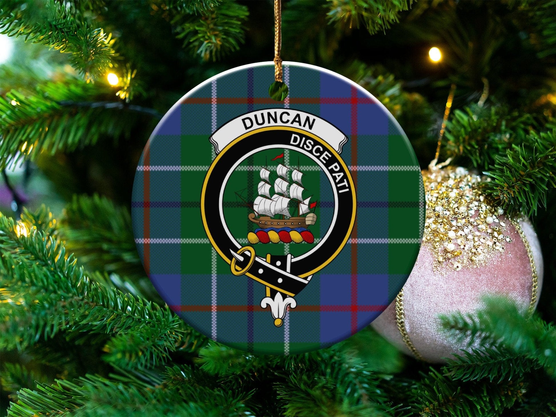 Physical Item Duncan Disce Pati Scottish Clan Crest Ornaments