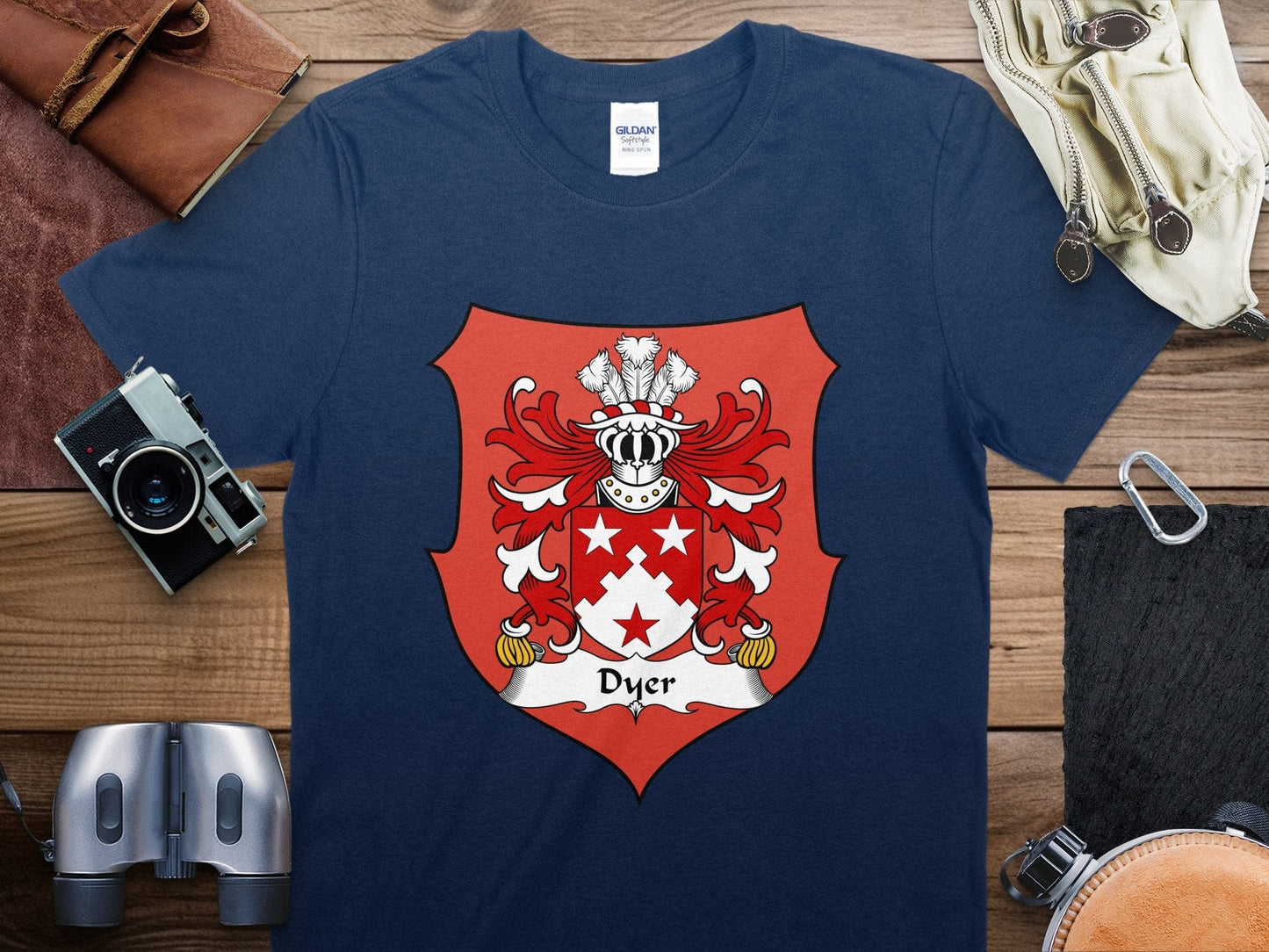 Physical Item Dyer Coat Of Arms Family Crest Heritage Pride T-Shirt