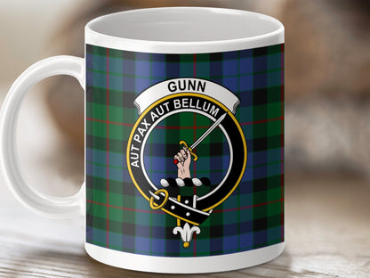 Physical Item Gunn Clan Scottish Tartan Mug