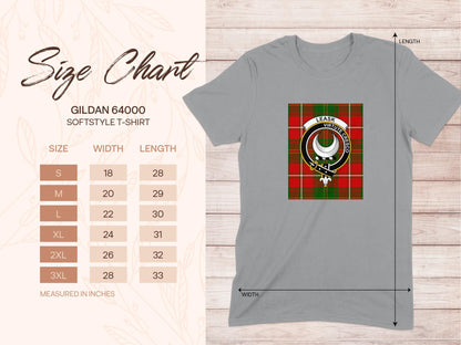 Physical Item Leask Clan Scottish Tartan Crest Unisex T-Shirt