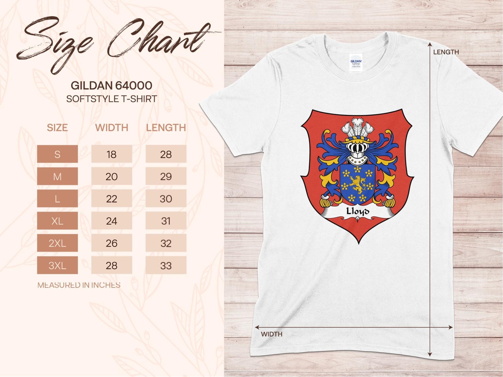 Physical Item Lloyd Iconic Coat of Arms Design Graphic T-Shirt