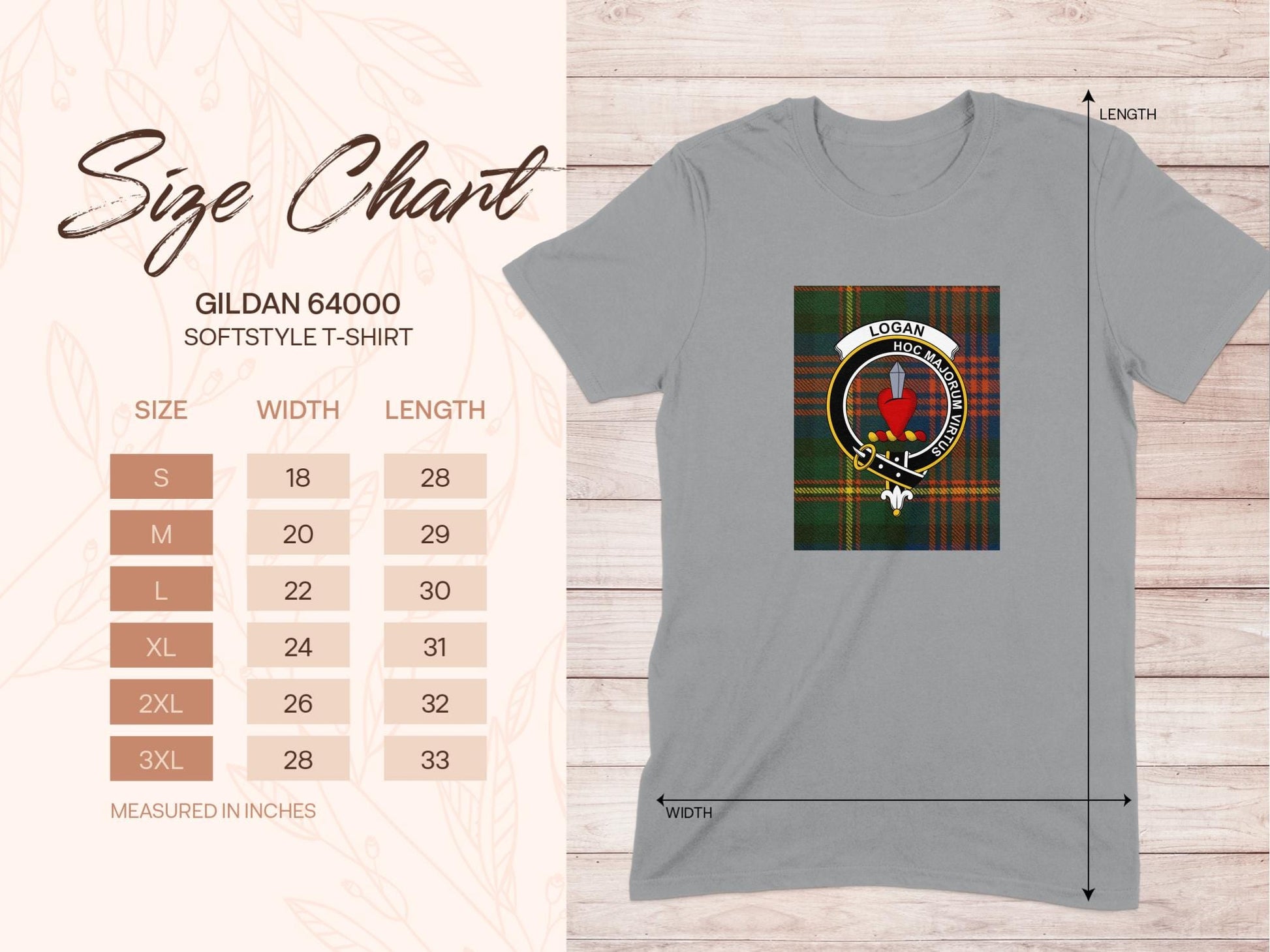 Physical Item Logan Clan Scottish Tartan Crest Unisex T-Shirt