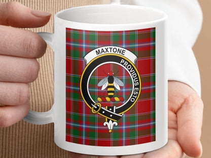 Physical Item Maxtone Clan Scottish Tartan Crest Mugs