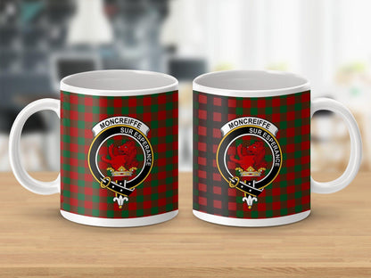 Physical Item Moncrieffe Clan Crest Tartan Scottish Mug
