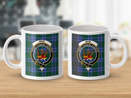 Physical Item Mow Clan Scottish Tartan Crest Mugs