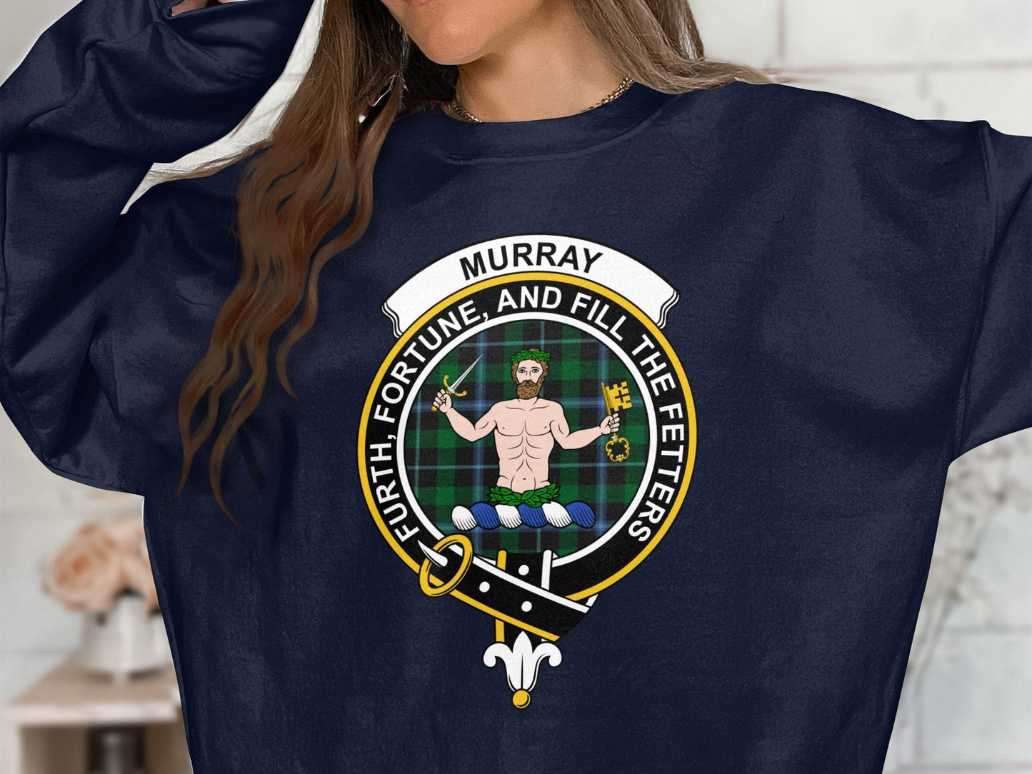 Physical Item Murray Clan Furth Fortune Fill Fetters long sleeve tee sweatshirt hoodie