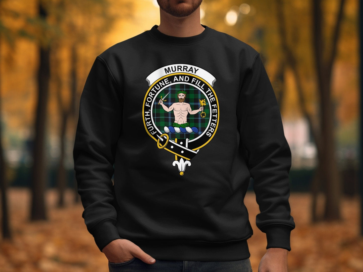 Physical Item Murray Clan Furth Fortune Fill Fetters long sleeve tee sweatshirt hoodie