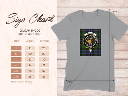 Physical Item Newlands Clan Scottish Tartan Crest Unisex T-Shirt