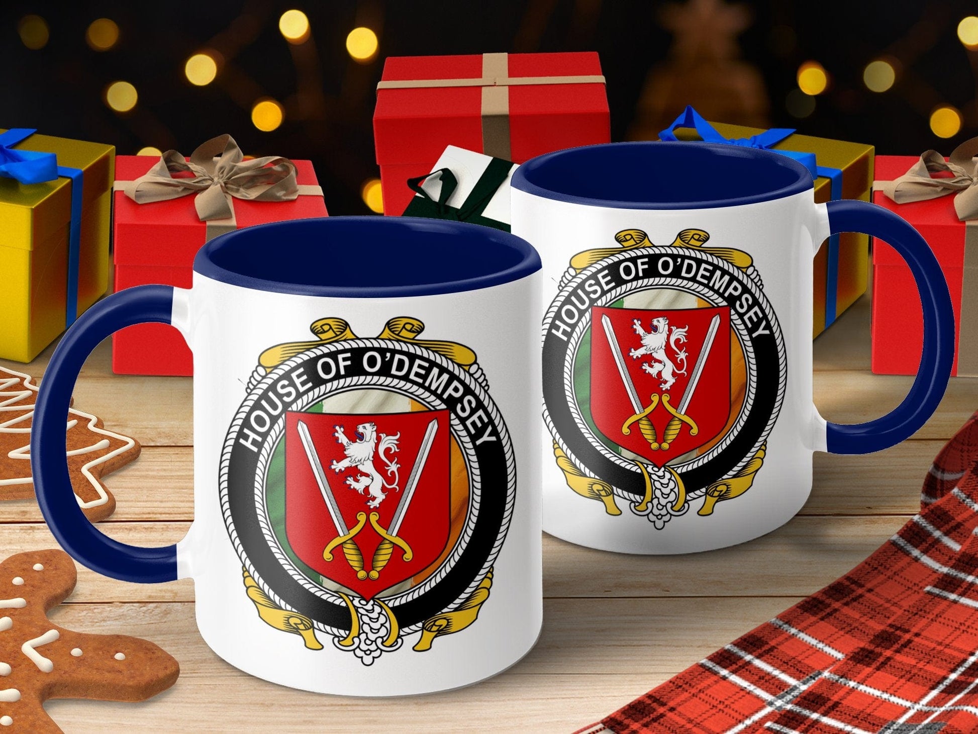 Physical Item O'Dempsey Family Crest Irish Heritage Mug