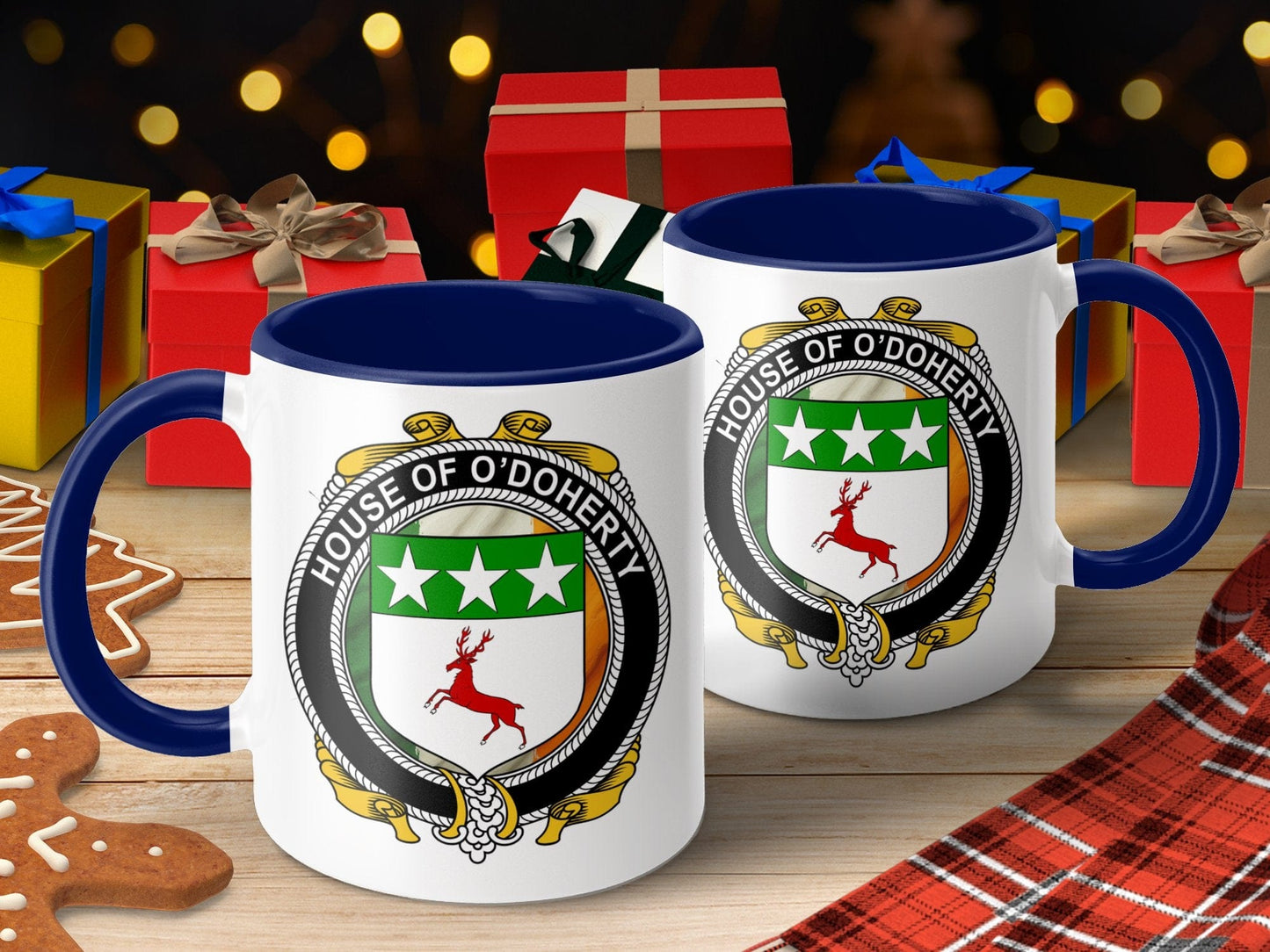 Physical Item O'Doherty Irish Coat of Arms Crest design mug