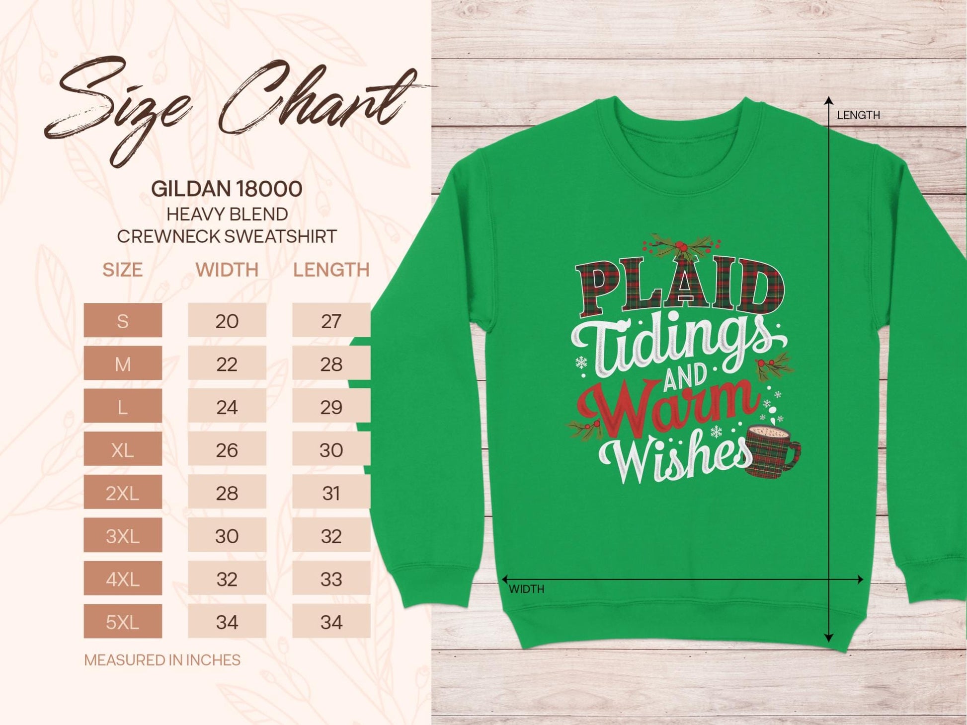 Physical Item Plaid Tidings And Warm Wishes Scottish Christmas Sweatshirts