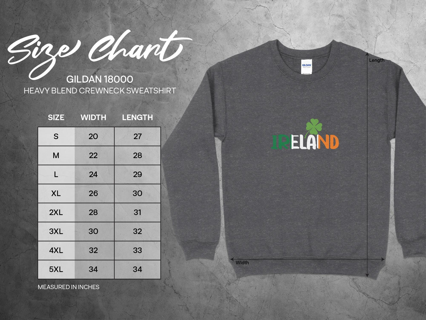 Physical Item Retro IR ND Clover Design Unisex Irish t-shirt sweatshirt