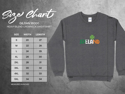 Physical Item Retro IR ND Clover Design Unisex Irish t-shirt sweatshirt