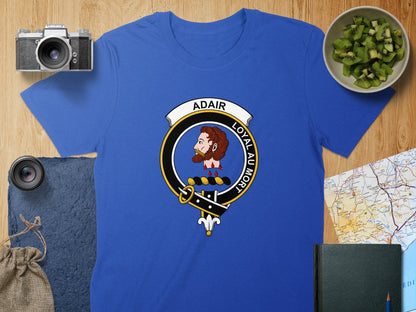 Physical Item S / Royal Adair Clan Crest Scottish Unisex T-Shirt