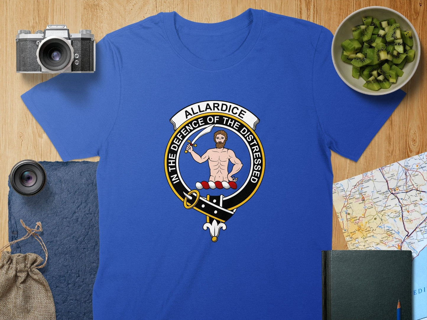 Physical Item S / Royal Allardice Clan Crest Scottish Unisex T-Shirt