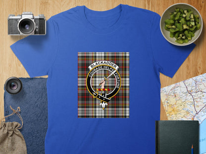 Physical Item S / Royal Blackadder Clan Scottish Tartan Crest Unisex T-Shirt