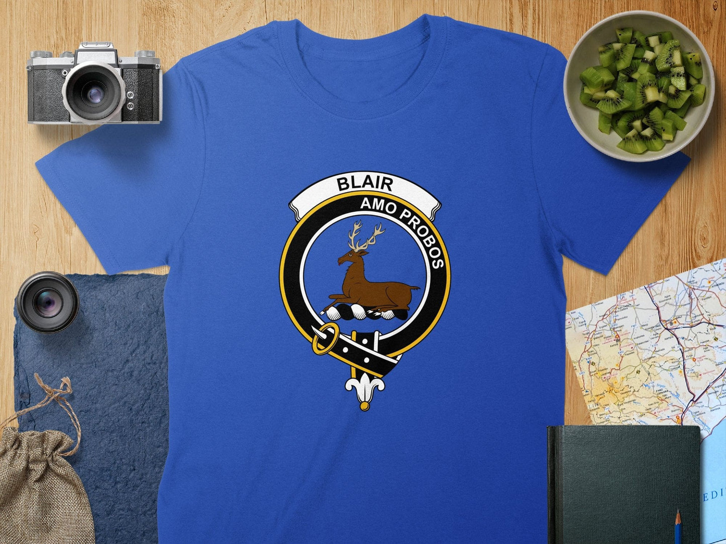 Physical Item S / Royal Blair Clan Crest Scottish Unisex T-Shirt