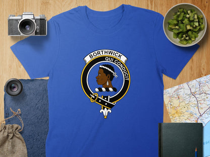 Physical Item S / Royal Borthwick Clan Crest Unisex T-Shirt