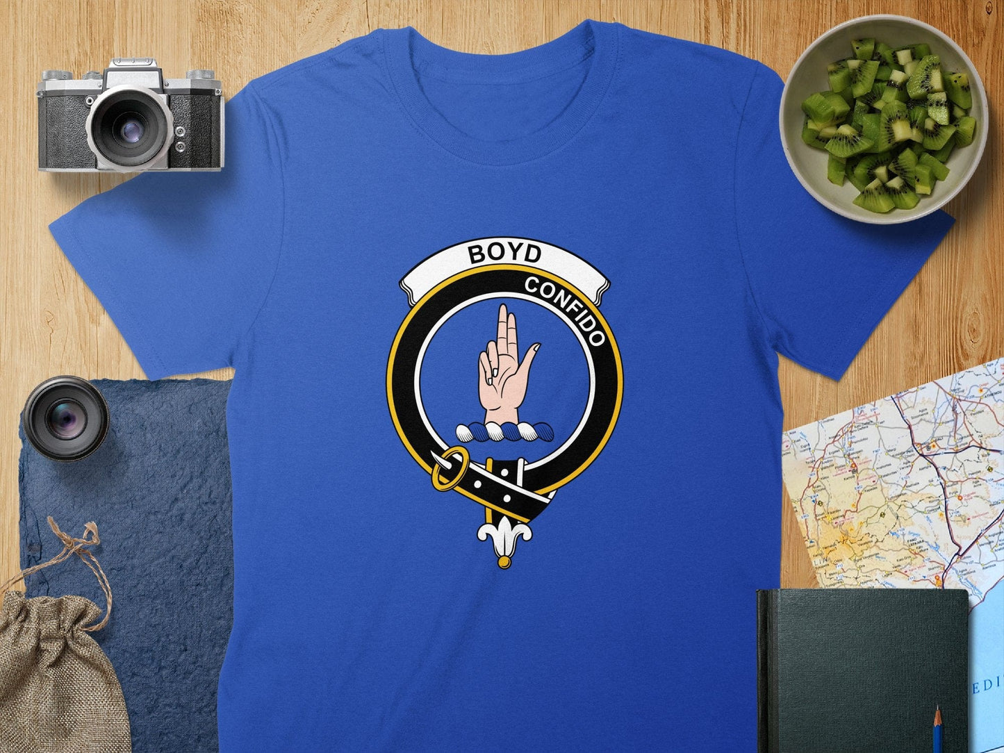 Physical Item S / Royal Boyd Clan Crest Scottish Unisex T-Shirt