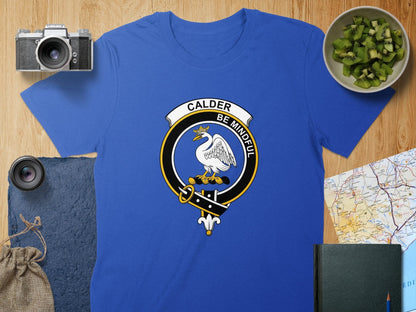 Physical Item S / Royal Calder Clan Crest Scottish Unisex T-Shirt