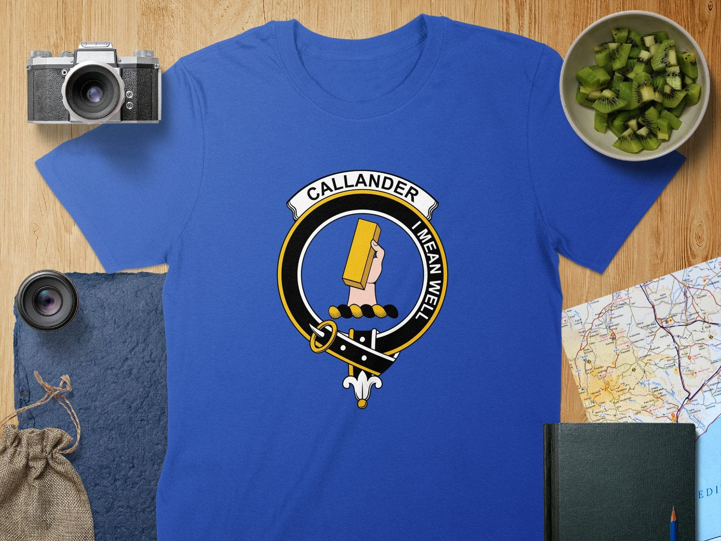 Physical Item S / Royal Callander Clan Crest Emblem Unisex T-Shirt