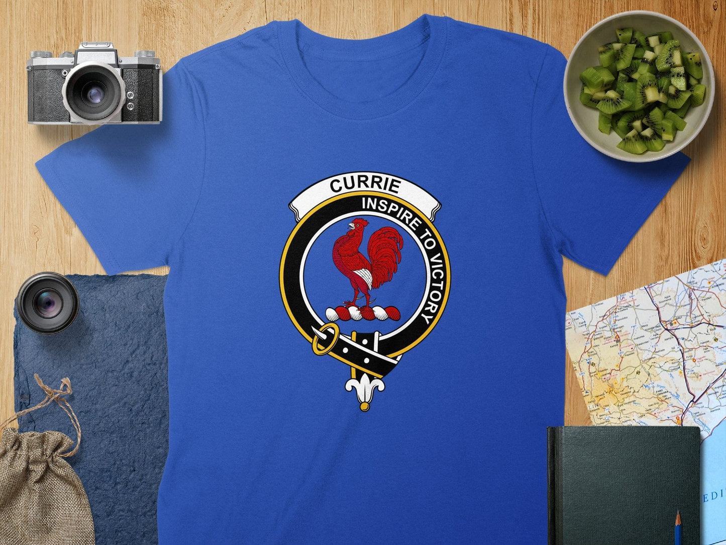 Physical Item S / Royal Currie Clan Crest Scottish Unisex T-Shirt