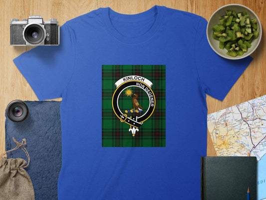 Physical Item S / Royal Kinloch Clan Scottish Tartan Crest Unisex T-Shirt