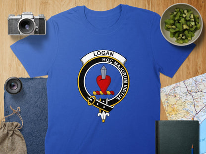 Physical Item S / Royal Logan Clan Crest Scottish Unisex T-Shirt