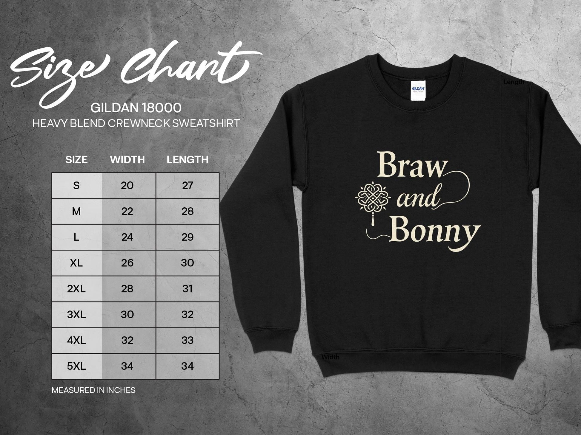 Physical Item Scottish Heritage Braw and Bonny T-Shirt Sweatshirt