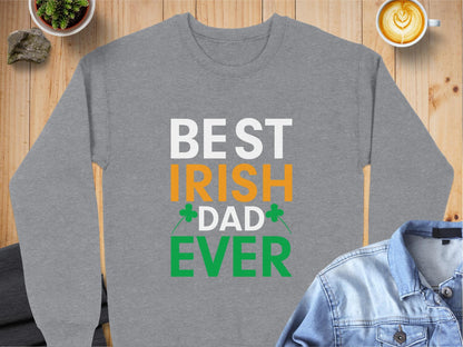 Physical Item Sweatshirts / S / Graphite Heather Unisex Irish Ever Shamrock Tee or Hoodie t-shirt sweatshirt