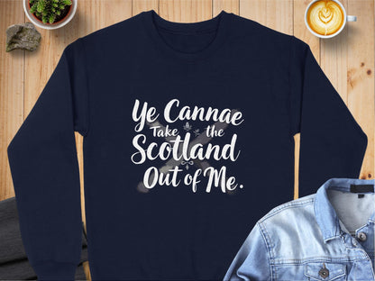 Physical Item Sweatshirts / S / Navy Scottish Pride Statement T-Shirt Sweatshirt