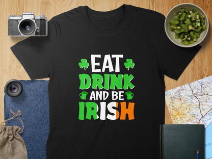 Physical Item T-Shirts / S / Black Drink Irish Design for Unisex Irish T-shirt Sweatshirt