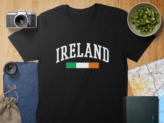 Physical Item T-Shirts / S / Black Ireland Flag Design for Irish Pride T-shirt Sweatshirt