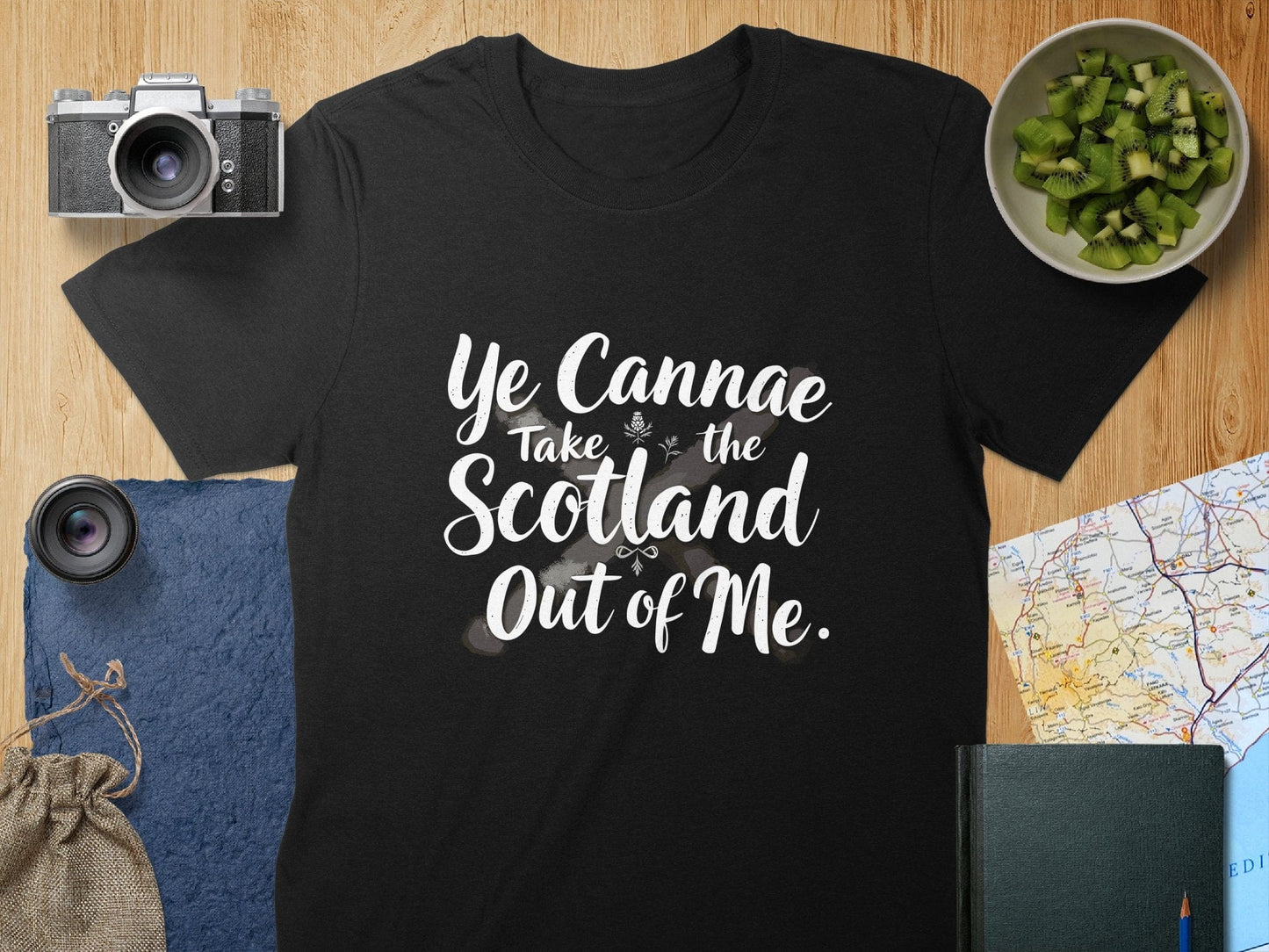 Physical Item T-Shirts / S / Black Scottish Pride Statement T-Shirt Sweatshirt