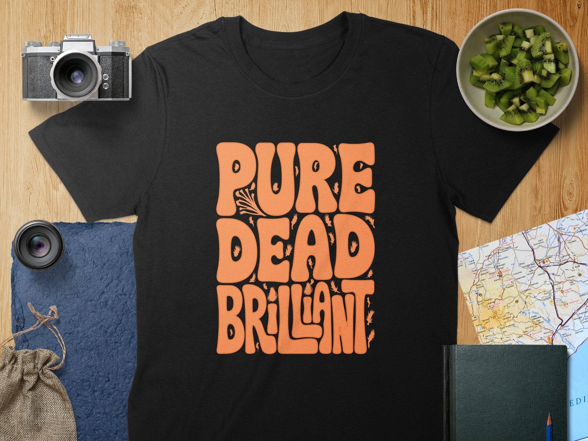 Physical Item T-Shirts / S / Black Unique Scottish Pure Dead Brilliant t-shirt sweatshirt