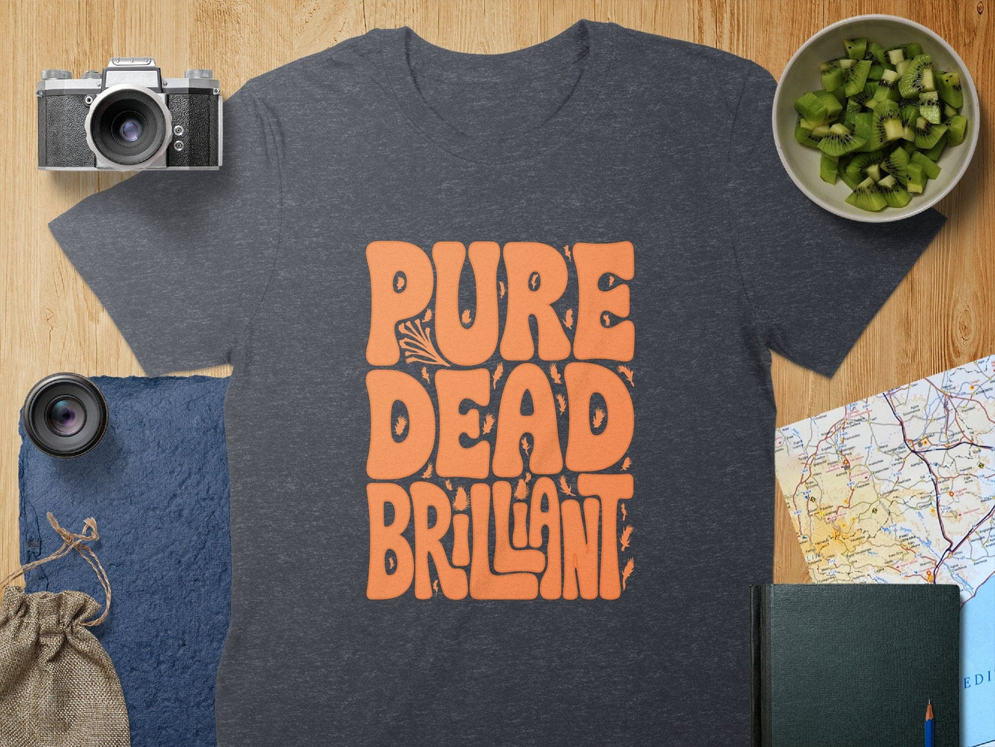 Physical Item T-Shirts / S / Dark Heather Unique Scottish Pure Dead Brilliant t-shirt sweatshirt