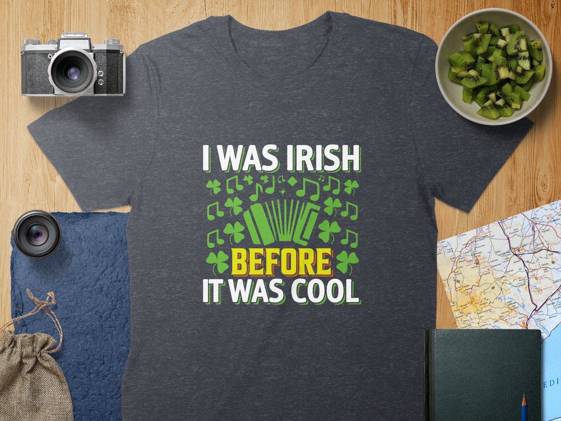 Physical Item T-Shirts / S / Dark Heather Unisex I Was Irish Before It Was Cool t-shirt sweatshirt