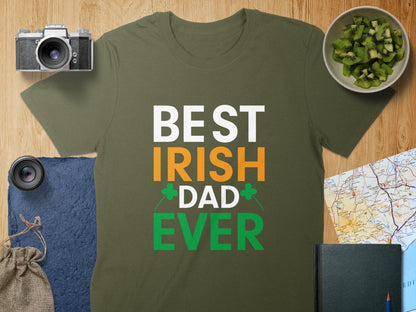 Physical Item T-Shirts / S / Military Green Unisex Irish Ever Shamrock Tee or Hoodie t-shirt sweatshirt