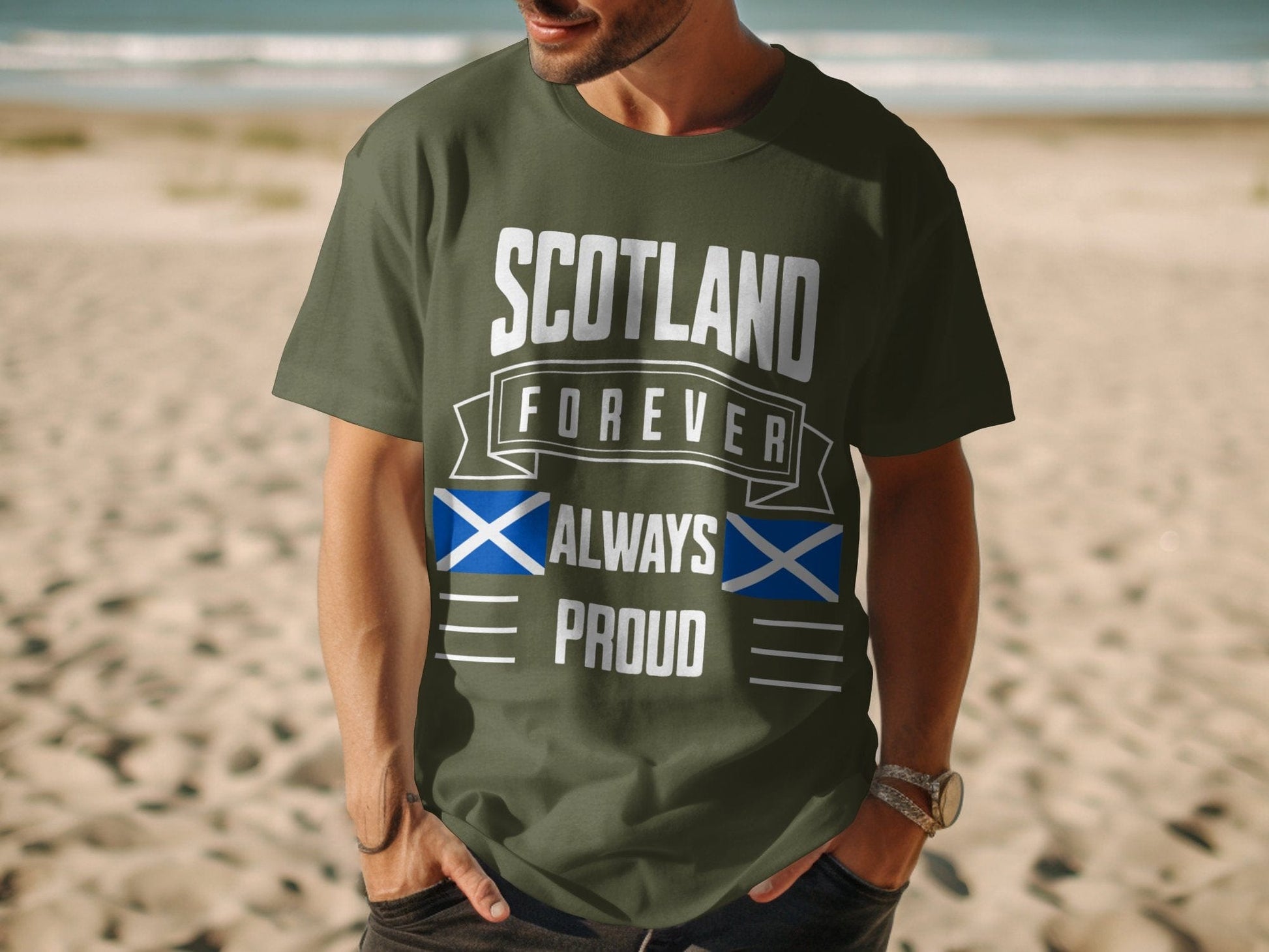 Scotland Forever Always Proud Graphic T-Shirt